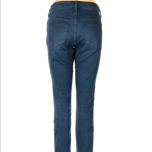 High Waisted Dark Wash Skinny Jeans - Picture 3 of 3